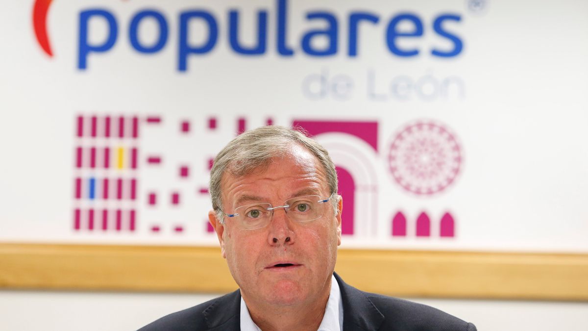 El portavoz del PP en el Ayuntamiento de León, Antonio Silván. | ICAL