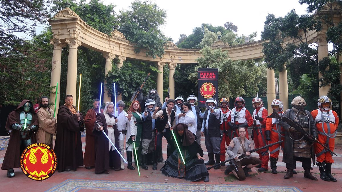 Grupo de fans de Star Wars. | L.N.C.
