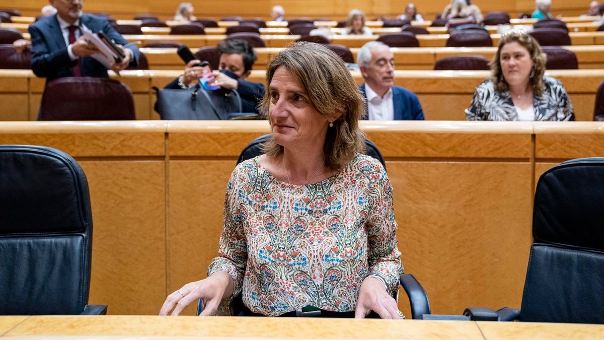 La vicepresidenta del Gobierno responsable de Transición Ecológica, Teresa Ribera. | EP