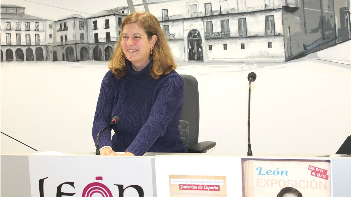 Margarita Torres presentó los distintos proyectos de la Red de Juderías. | CÉSAR
