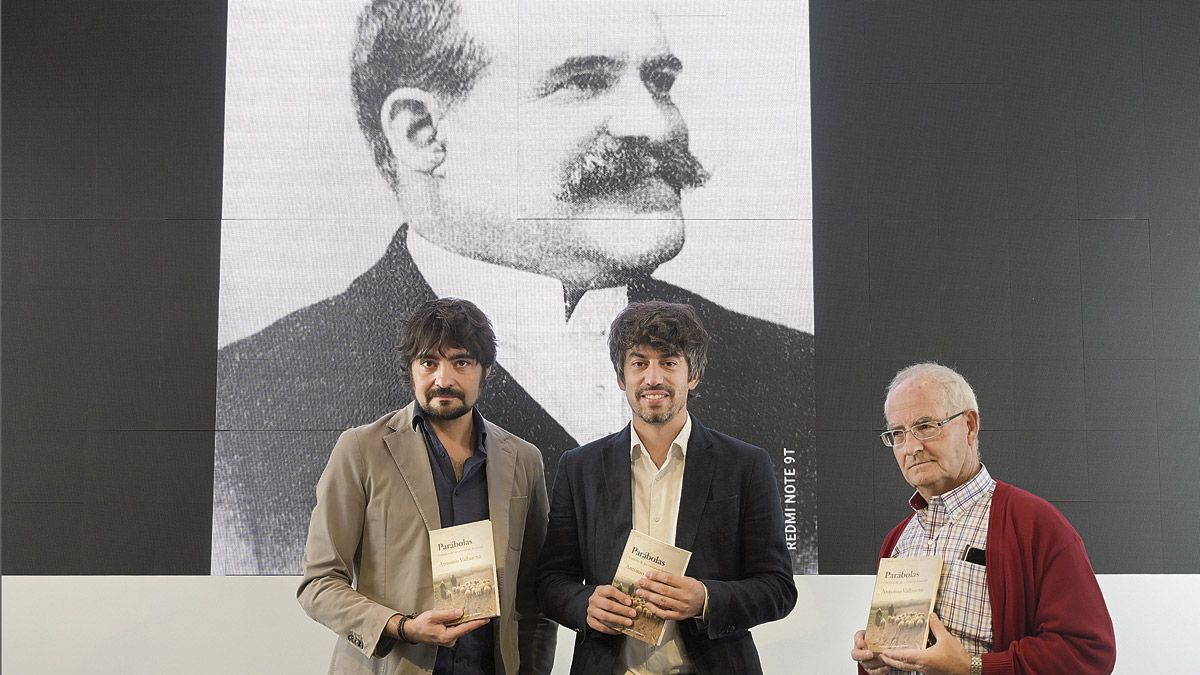 Emilio Gancedo, Pablo López Presa y Joaquín Serrano. | JESÚS F. SALVADORES