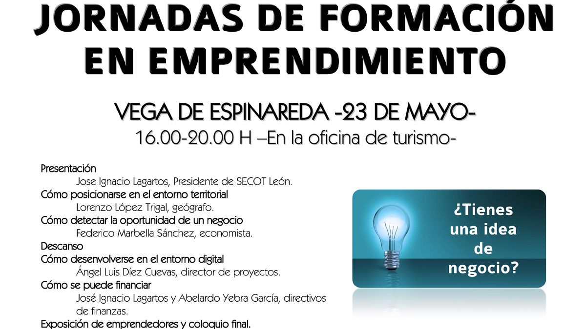 Cartel de la actividad.