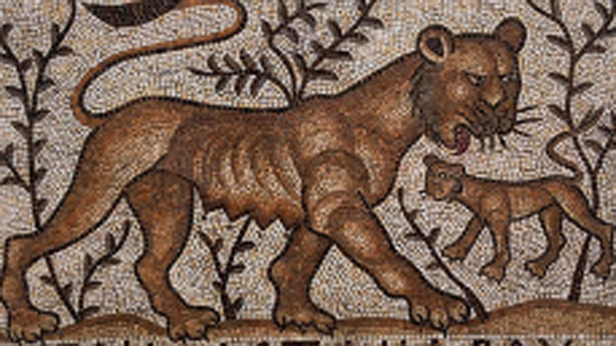 Ejemplo de mosaico romano