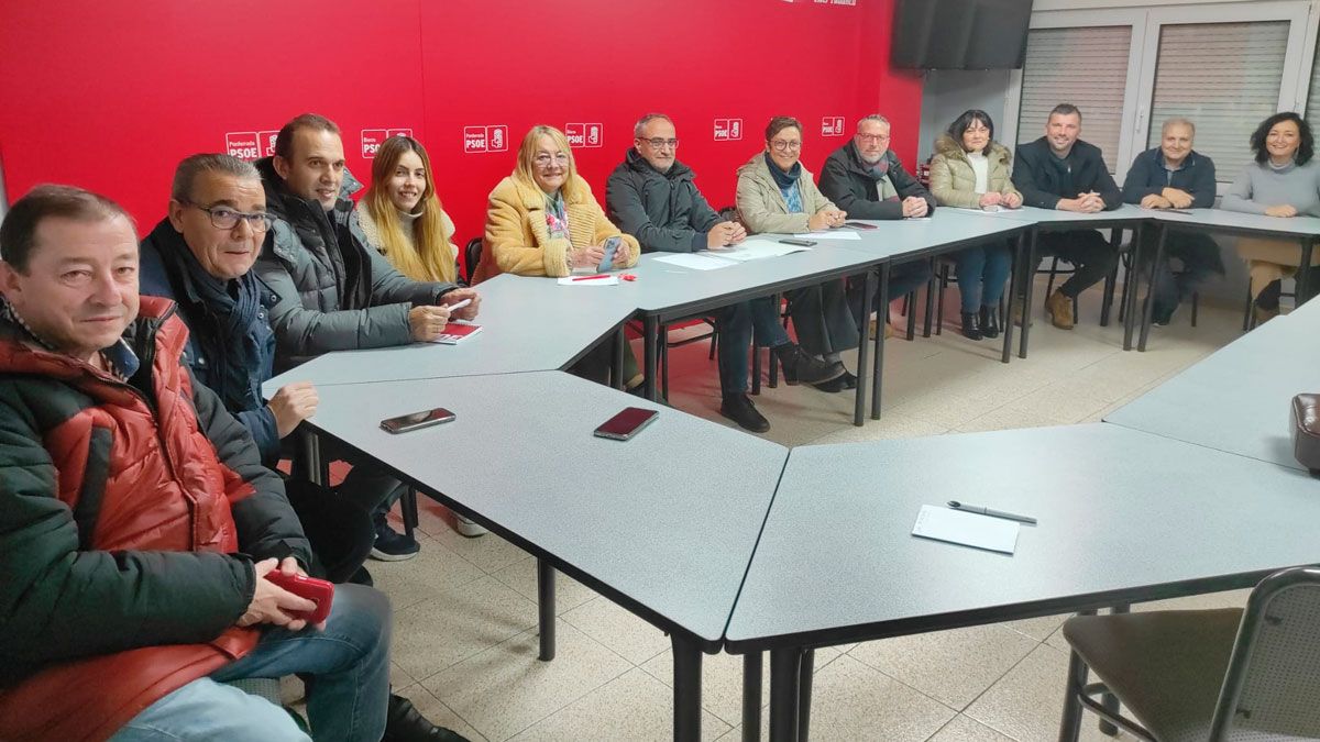 Reunión mensual del PSOE de Ponferrada.