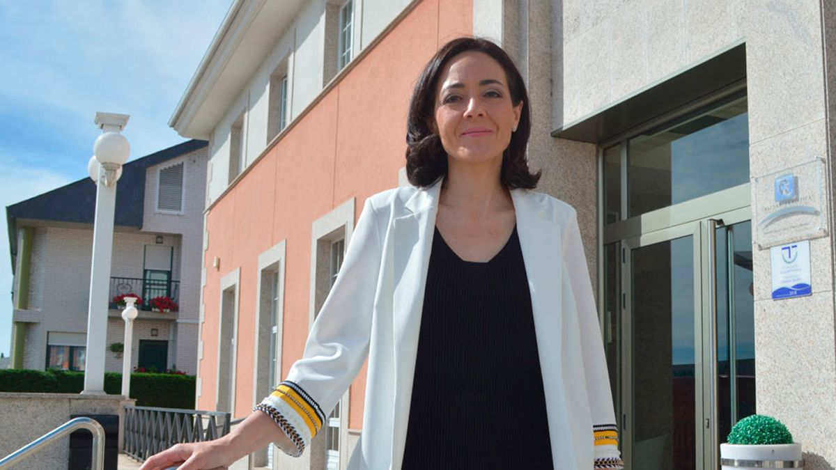 Ruth Morales es la portavoz de Ciudadanos en el Ayuntamiento de Ponferrada. | M.I.