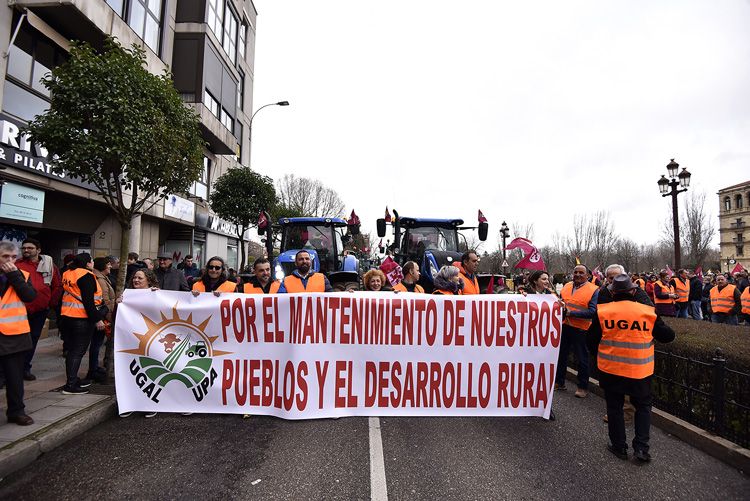 Imagen de la galería de Las imágenes de la manifestación en León. | SAÚL ARÉN