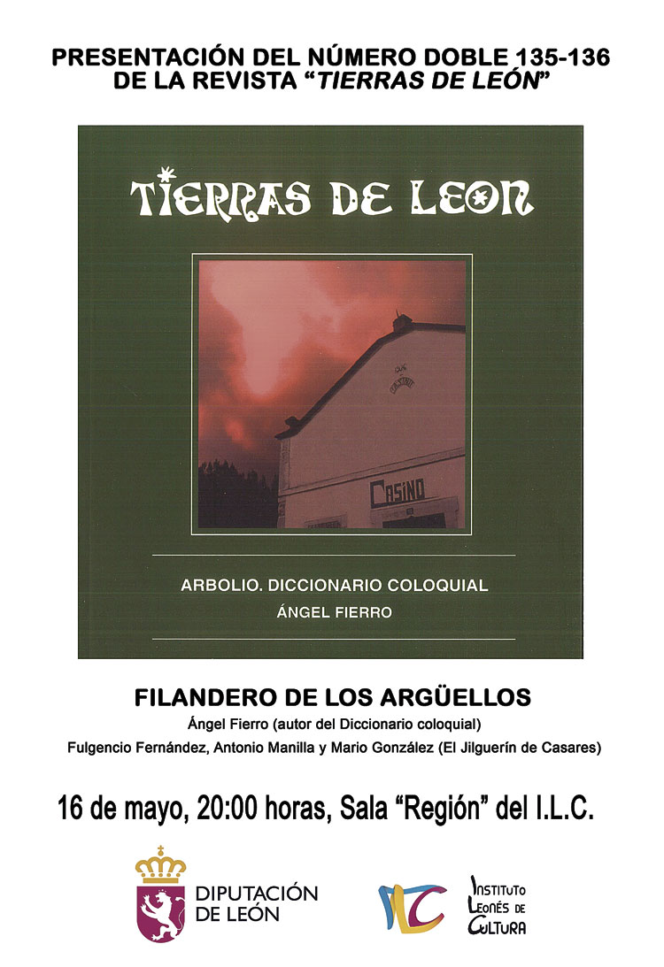 Cartel de la actividad en el ILC.