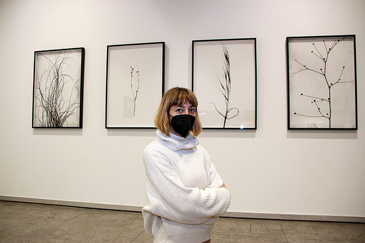 La artista palentina Ana Frechilla. | ICAL