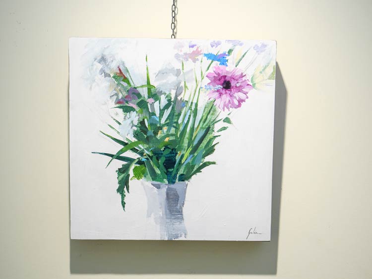 Jarrón con flores. | VICENTE GARCÍA