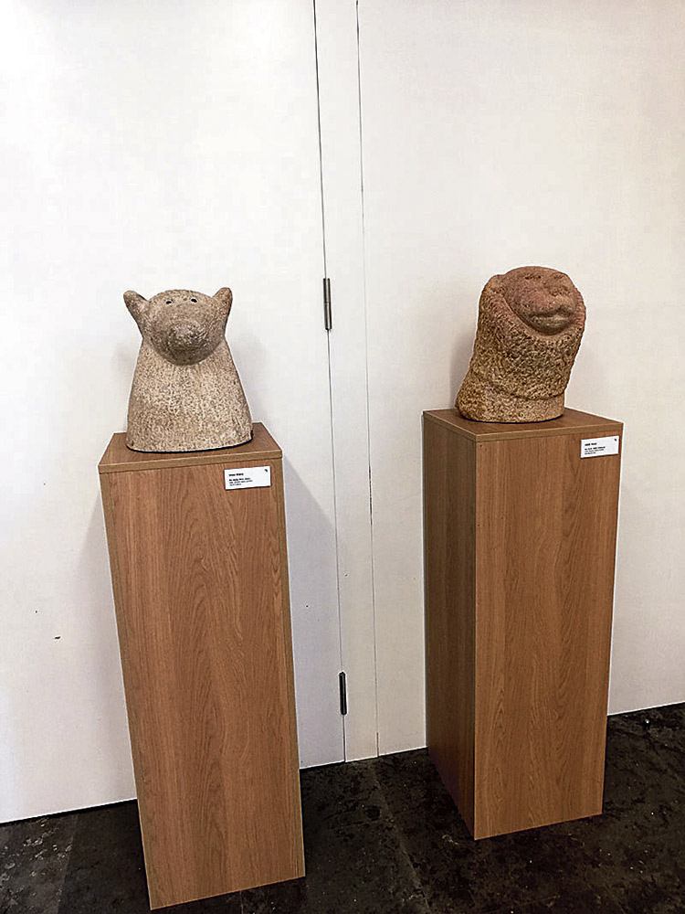 Las esculturas de Jonás Pérez.