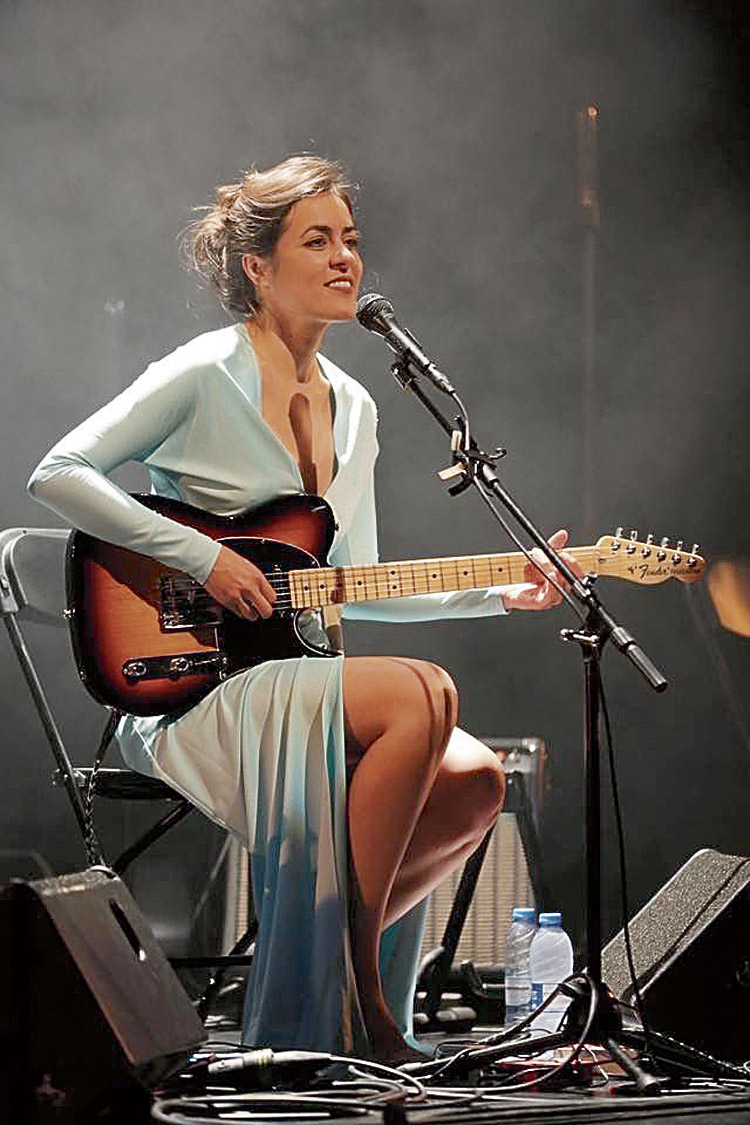 La intérprete y compositora mallorquina Maika Makovski.