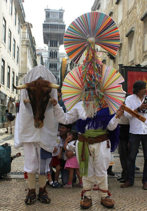 Los leoneses desfilaron por las calles de Lisboa. | FMI