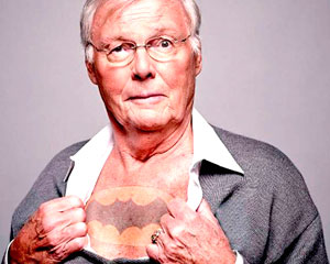Adam West, el Batman televisivo.