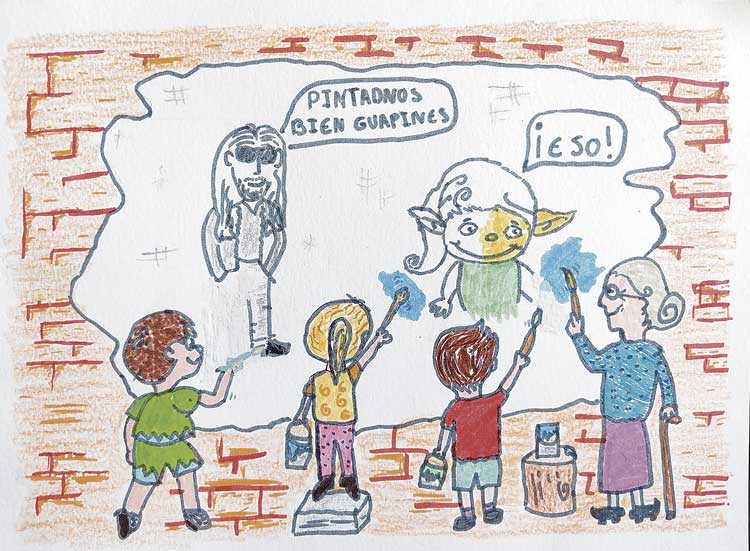 Dibujo de Valentina Santiago.