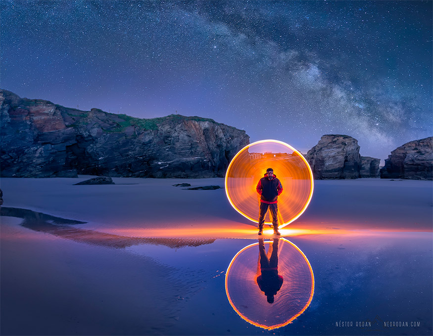 Esta imagen, tomada en la Playa de las Catedrales, ha sido merecedora de una medalla de oro en el Trierenberg SuperCircuit. | NÉSTOR RODAN