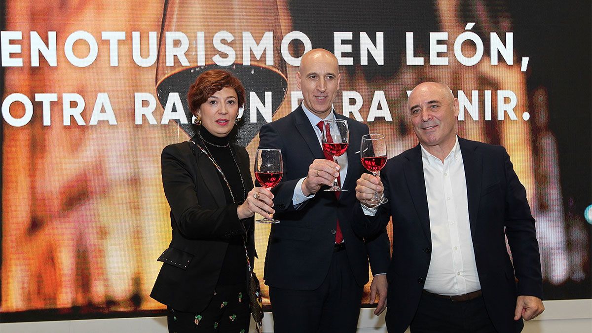 Presentación de 'Enoturismo León' este miércoles en Fitur. | ICAL Presentación de 'Enoturismo León' este miércoles en Fitur. | ICAL