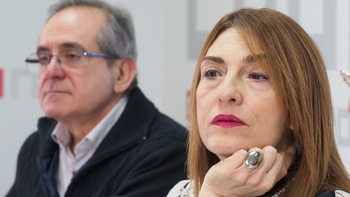 La secretaria general de la Federación de Sanidad de CCOO en Castilla y León, Ana Rosa Arribas, presenta un informe sobre la situación de la Atención Primaria. | ICAL
