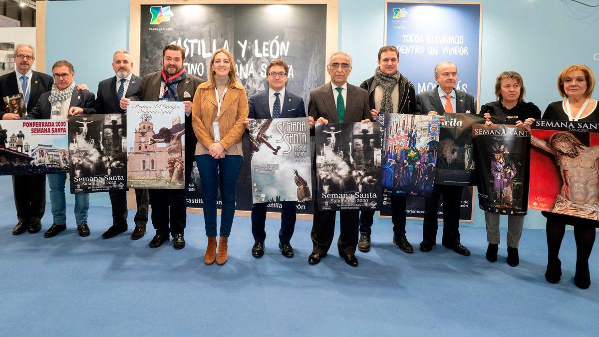 Los presidentes de las juntas mayores de la Semana Santa de la comunidad, entre ellos los leoneses. | L.N.C. Los presidentes de las juntas mayores de la Semana Santa de la comunidad, entre ellos los leoneses. | L.N.C.