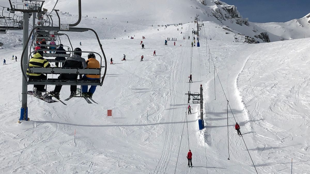 La estación de esquí de San Isidro durante este fin de semana. | L.N.C.