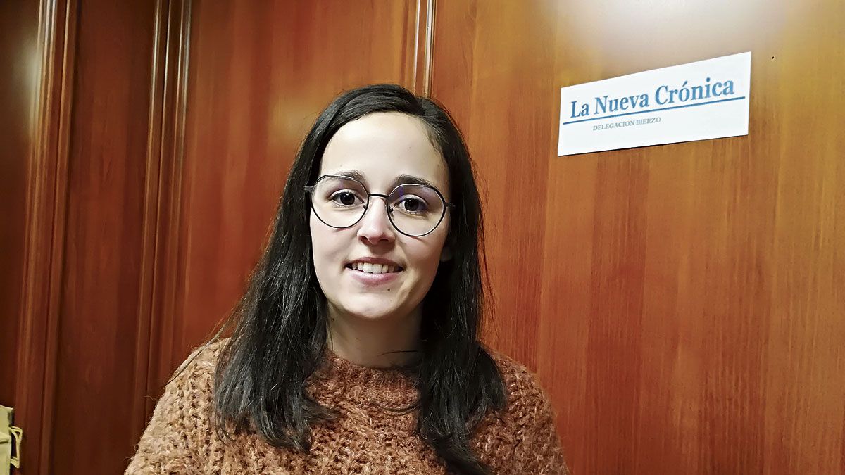 Paula Rodríguez Torrico forma parte del grupo que, desde Burgos, coordina un proyecto que implica a cuatro países. | MAR IGLESIAS