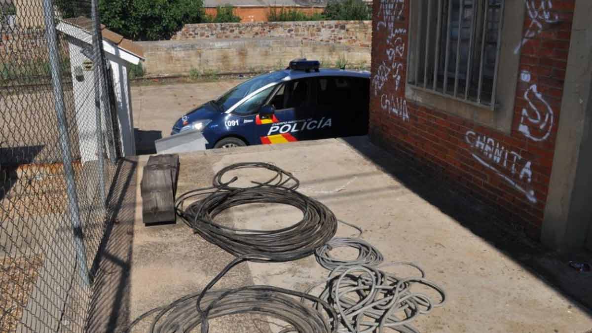 Parte del material que fue recuperado por la Policía Nacional. | L.N.C.