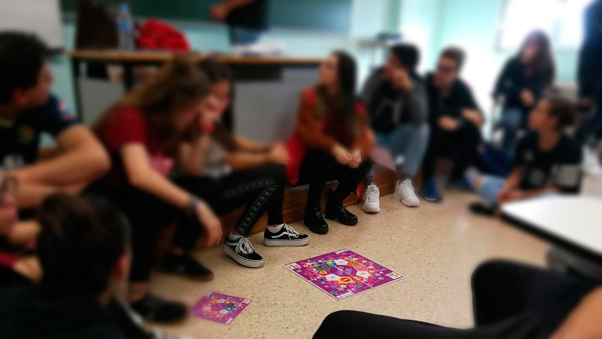 Una imagen de los talleres realizados por Cruz Roja en la provincia. | L.N.C.