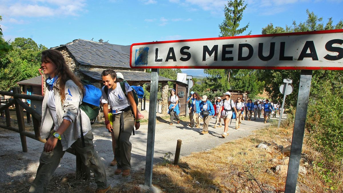 Imagen del paraje de Las Médulas, nombrado Patrimonio de la Humanidad. | César Sánchez (Ical)