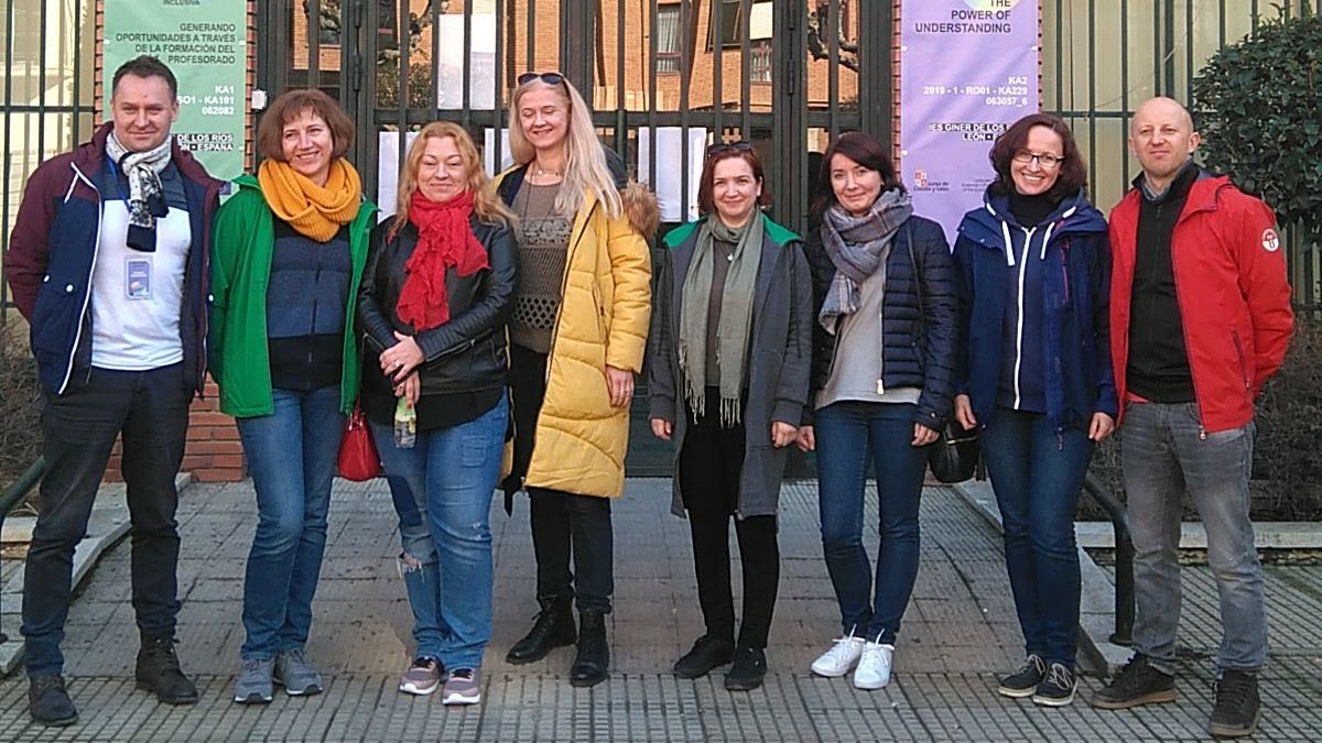 Grupo de profesores procendentes de Cracovia en su visita a León. | L.N.C.
