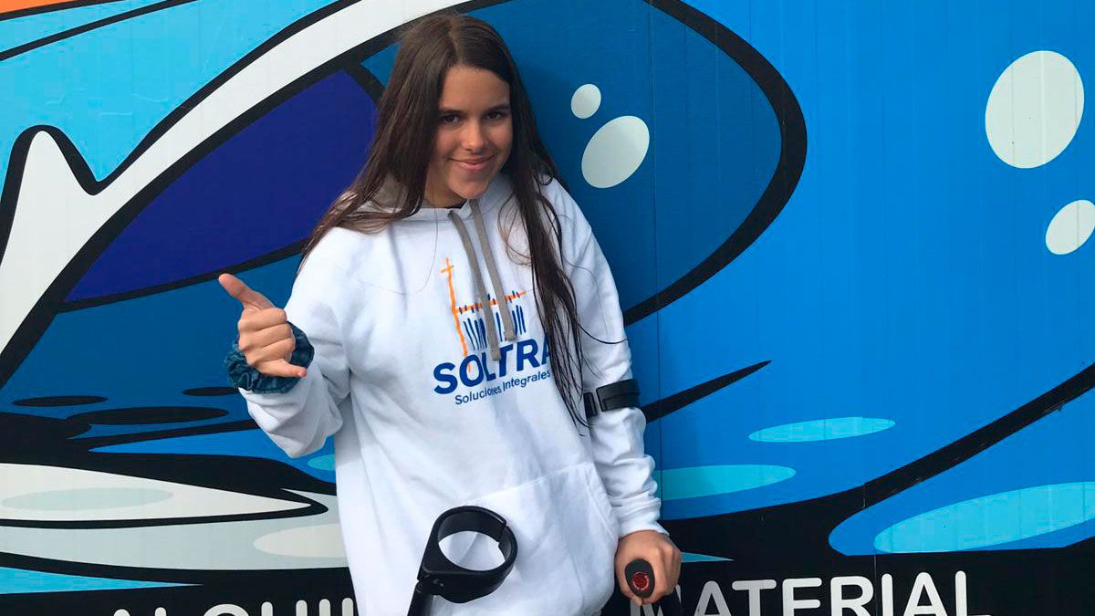 María Martín-Granizo estará en el Mundial de Para Surf. | L.N.C.