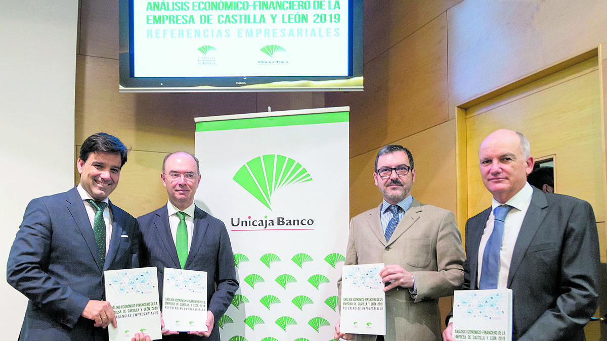 Unicaja Banco presentó el informe 'Análisis económico-financiero de la empresa de Castilla y León 2019'. | ICAL