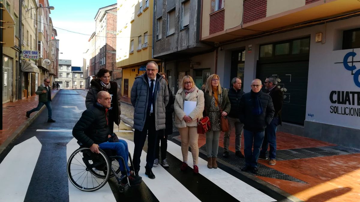 Apertura de las calles que han sido mejoradas dentro del Plan de Accesibilidad. | MAR IGLESIAS