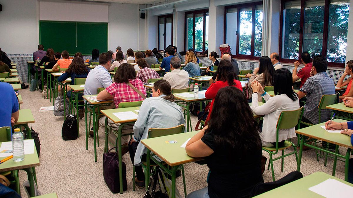 Imagen de archivo de unas oposiciones anteriores de Secundaria. | ICAL