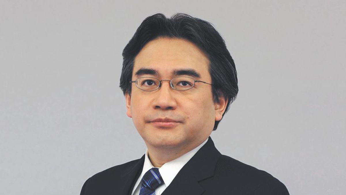 Satoru Iwata. | L. N. C. Satoru Iwata. | L. N. C.