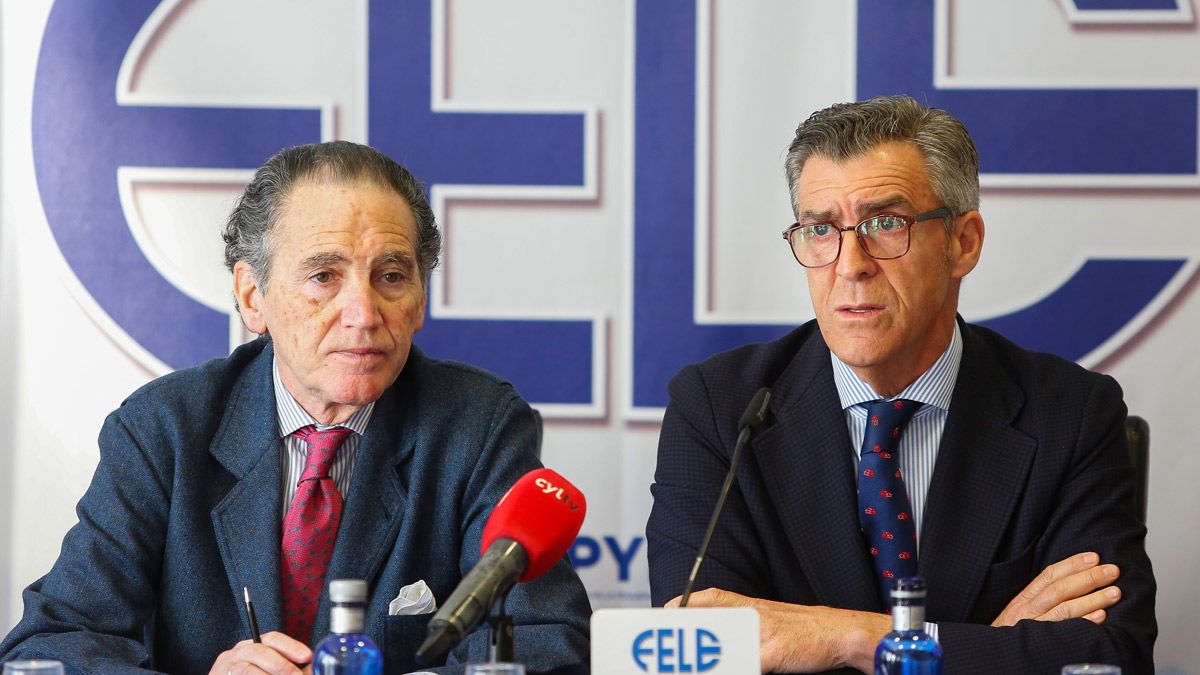 Álvaro Díez y Javier Cepedano, secretario general y presidente de la Fele. | ICAL