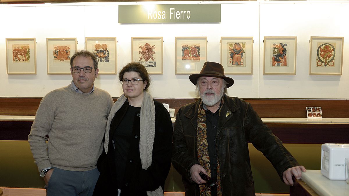 Rosa Fierro presentó el zodiaco de San Isidoro en el Camarote Madrid. | MAURICIO PEÑA