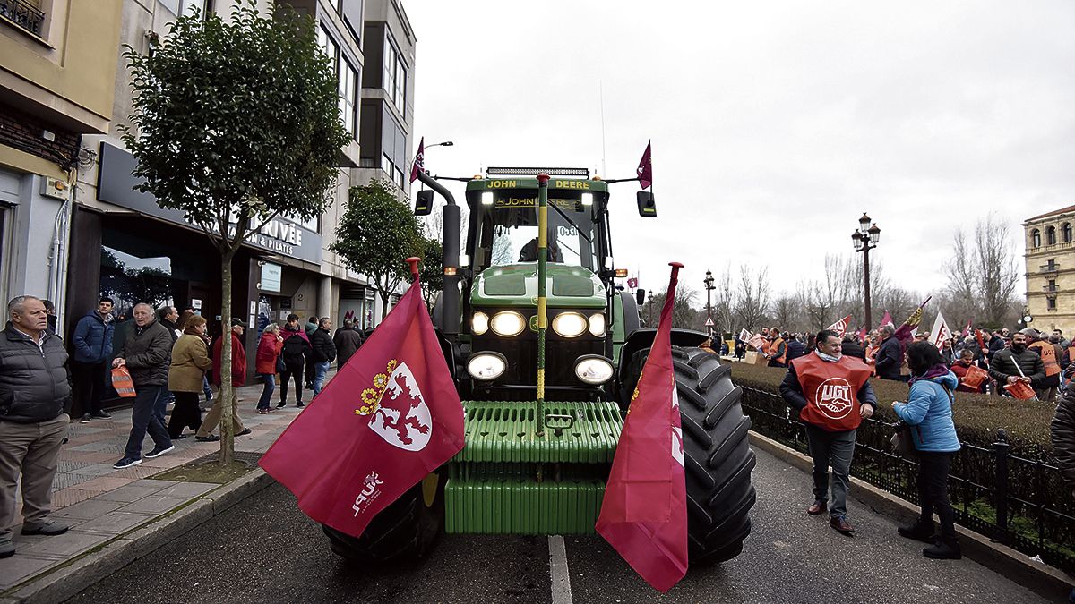 La ‘tractorada’ está convocada por cuatro organizaciones agrarias. | SAÚL ARÉN