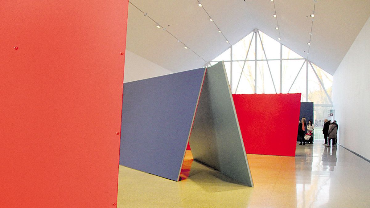 Vista de la exposición en el interior de la Fundación Cerezales Antonino y Cinia. | JUAN LUIS GARCÍA