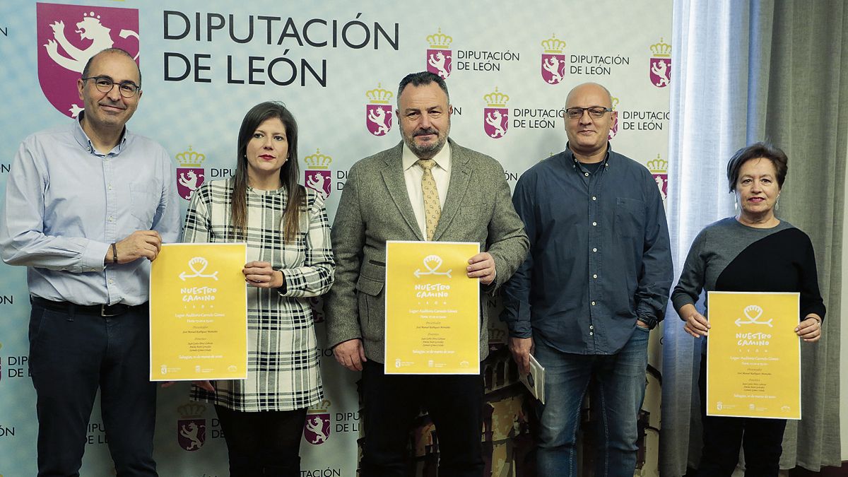 Juan Carlos Pérez Cabezas, Paula Conde, Eduardo Morán, José Manuel Rodríguez Montañés y Amelia Biaín. | CARLOS S. CAMPILLO