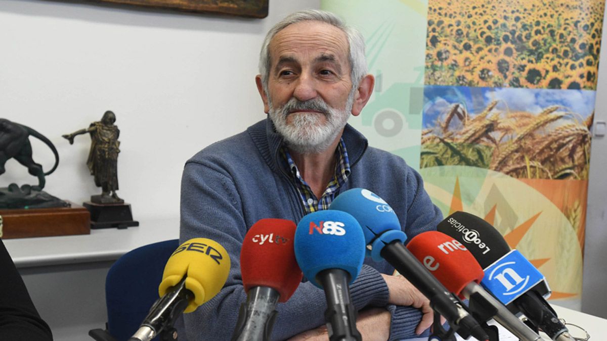 Matías Llorente durante la rueda de prensa de este jueves. | ICAL