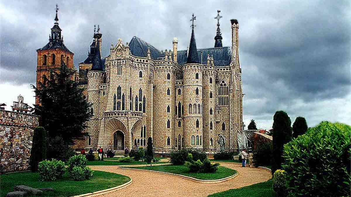 El Palacio de Gaudí, en Astorga, una joya arquitectónica.