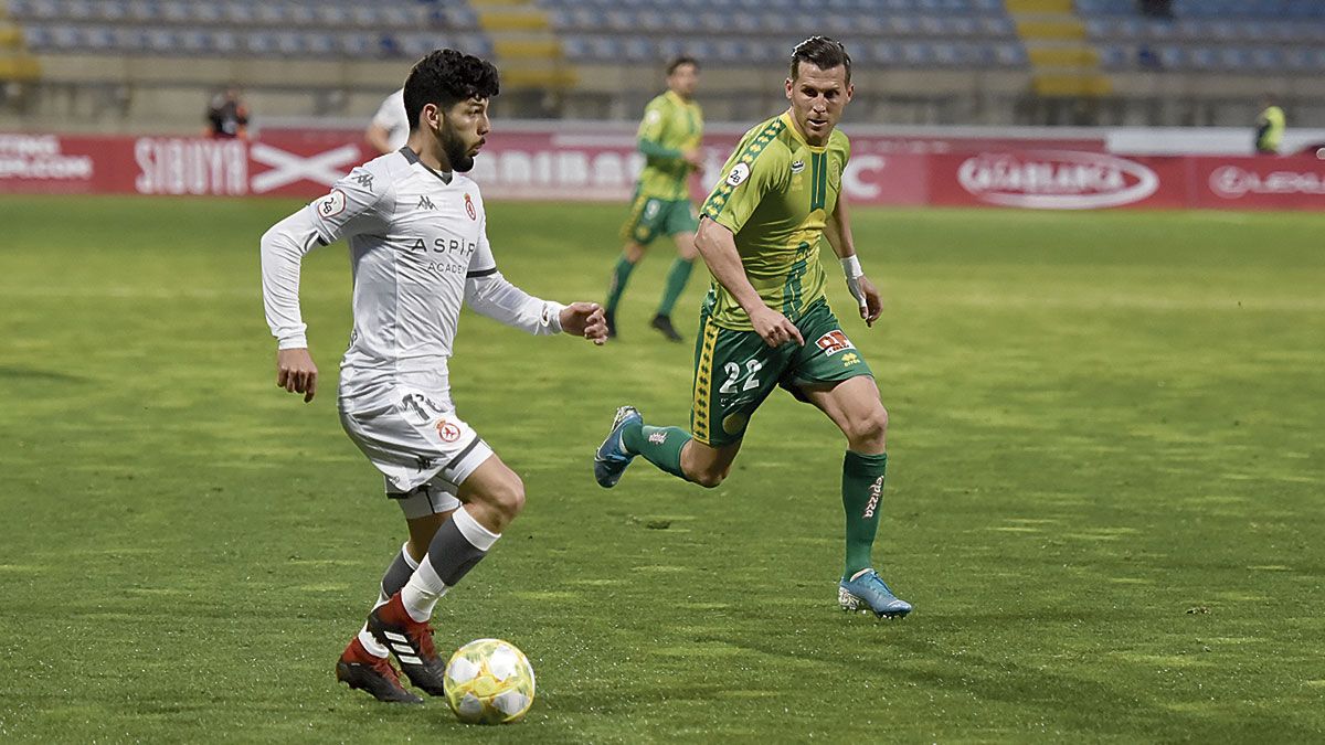 Gudiño, durante un partido de esta temporada. | SAÚL ARÉN