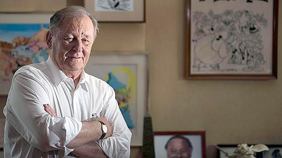 El dibujante Albert Uderzo. | ABC.ES