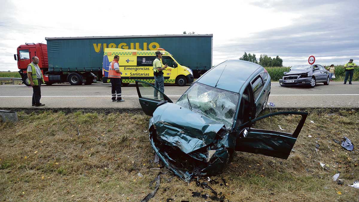 Uno de los accidentes mortales registrados en la provincia el pasado año. | DANIEL MARTÍN