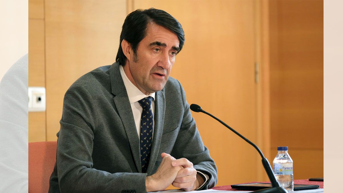 El consejero de Fomento y Medio Ambiente, Juan Carlos Suárez-Quiñonez. | ICAL