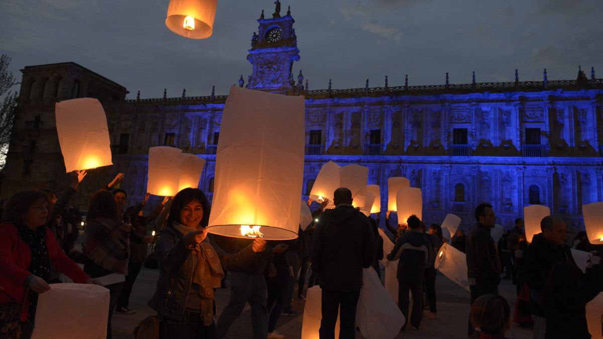 Celebración del Día Mundial del Autismo en una imagen de archivo. | MAURICIO PEÑA