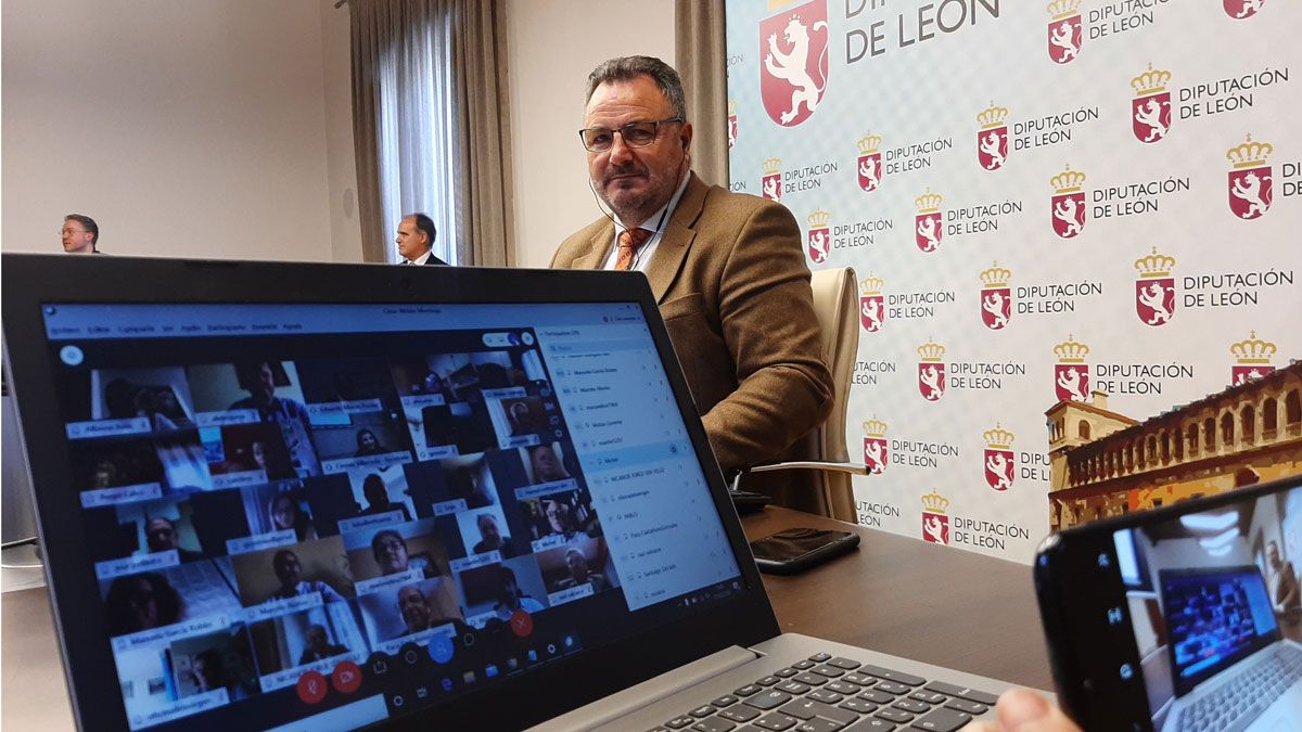 Pleno por videoconferencia en la institución provincial. | L.N.C. Pleno por videoconferencia en la institución provincial. | L.N.C.