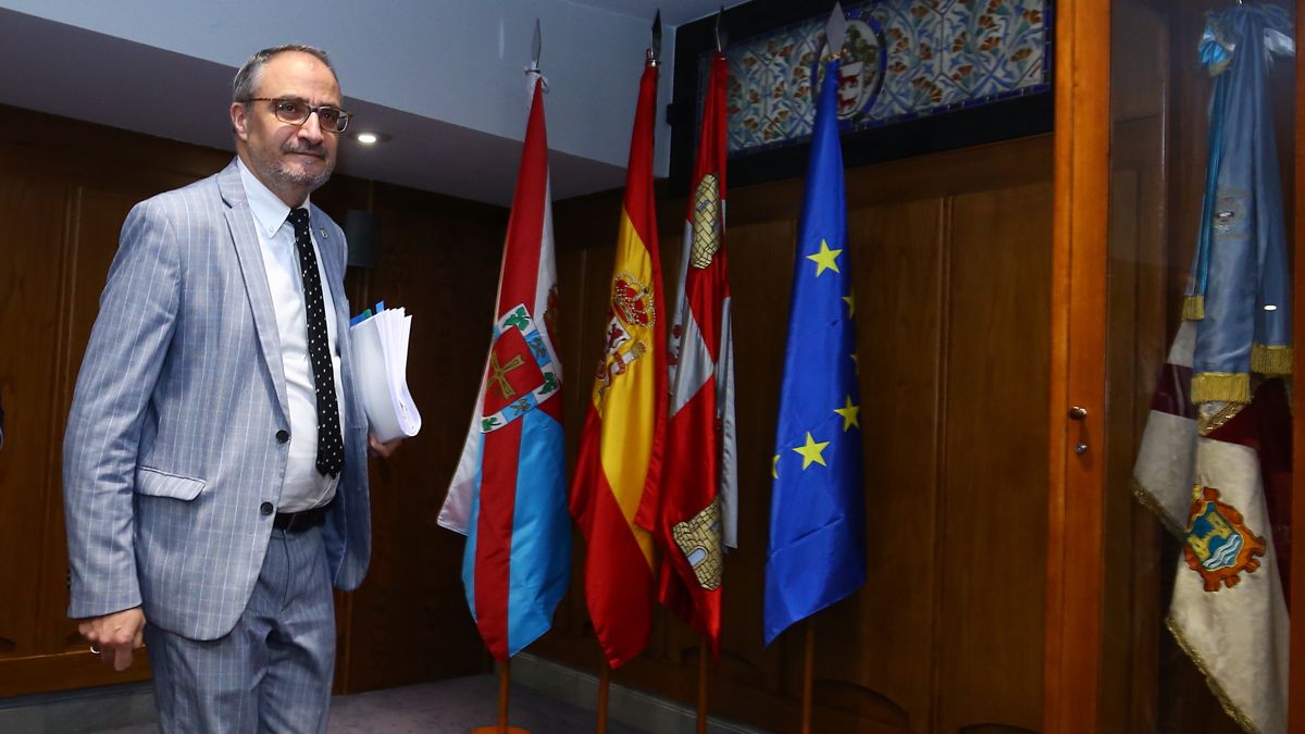 Olegario Ramón, alcalde de Ponferrada. |