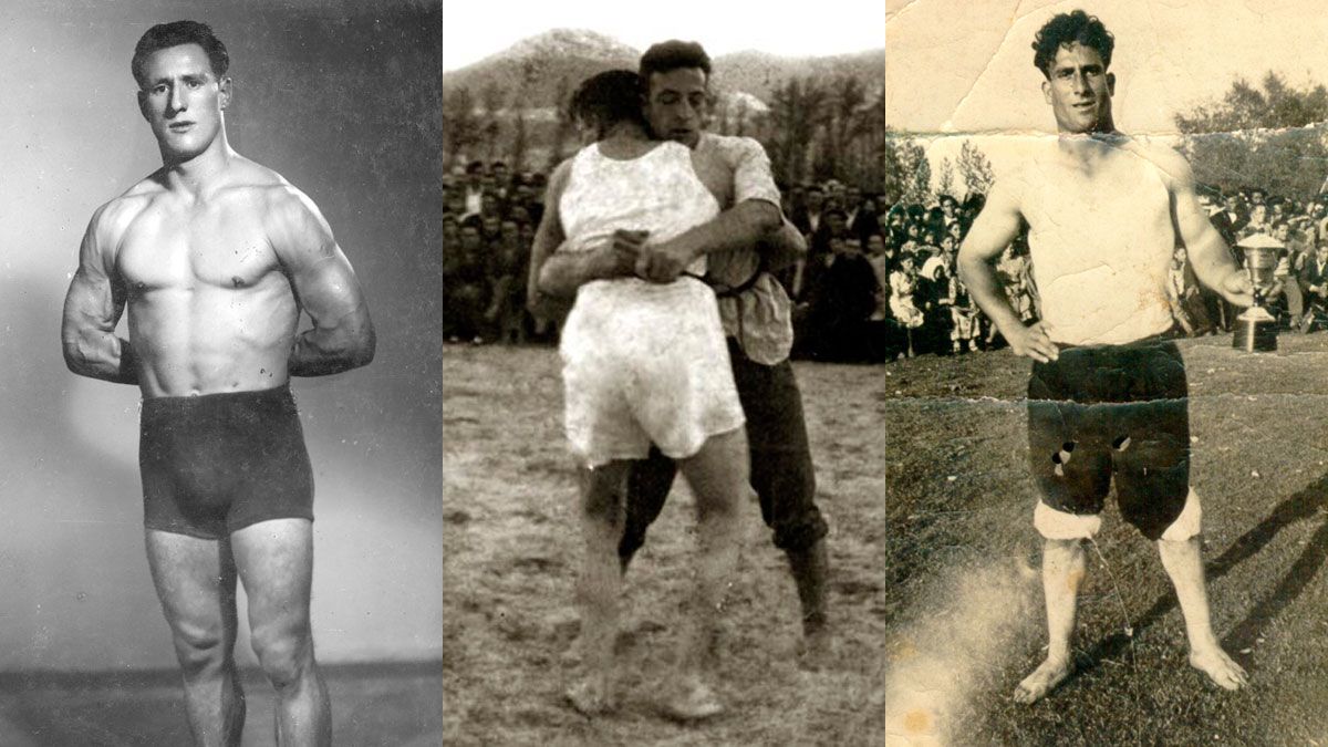 Quintín Martínez, El Gladiador Romano de Acebedo; Tino El Mutilado de Paradilla y Flaviano El Tigre Leonés de Villaobispo, tres luchadores que viven en sus apodos. Quintín Martínez, El Gladiador Romano de Acebedo; Tino El Mutilado de Paradilla y Flaviano El Tigre Leonés de Villaobispo, tres luchadores que viven en sus apodos.