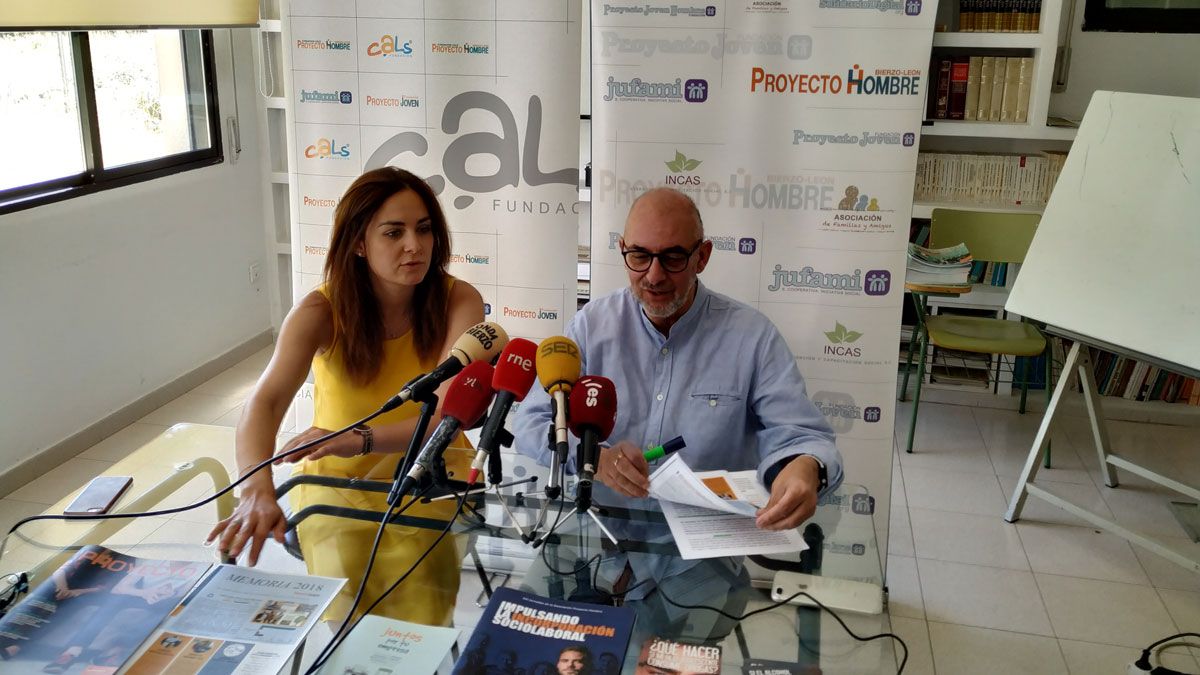 Jorge Juan Peña preside Proyecto Hombre en la provincia de León, presentando la memoria del año pasado. | M.I.