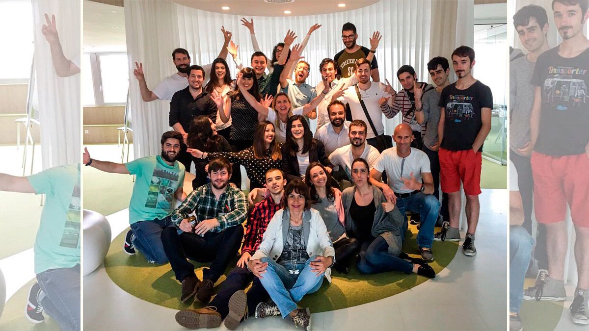 Grupo de futuros emprendedores que forman parte de 'León Startup'. | L.N.C.